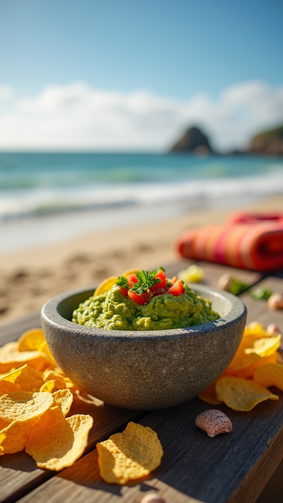 guacamole chips nutritional delight