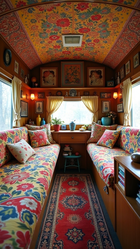 layered decor and collectibles