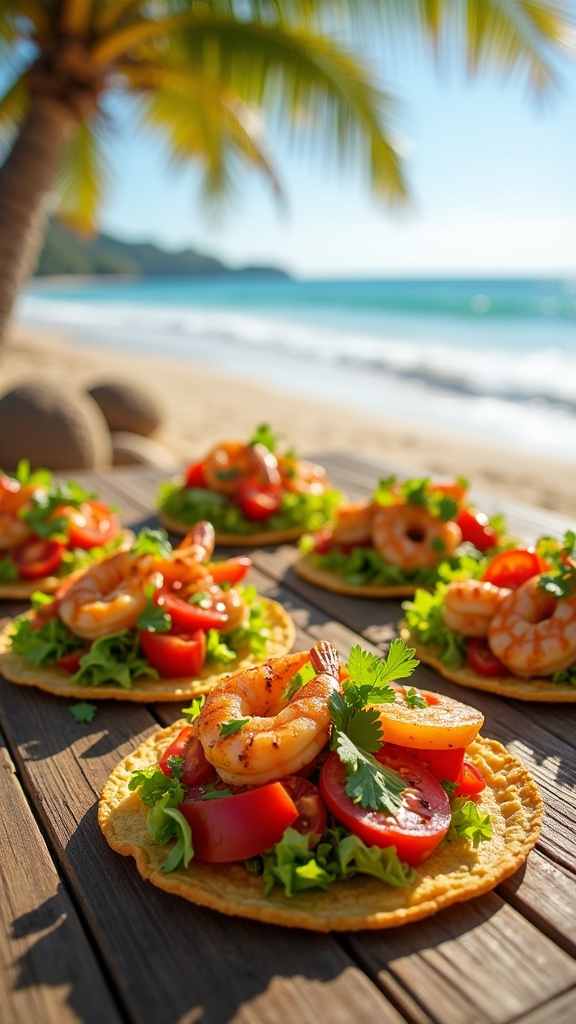 no bake tostada snack assembly