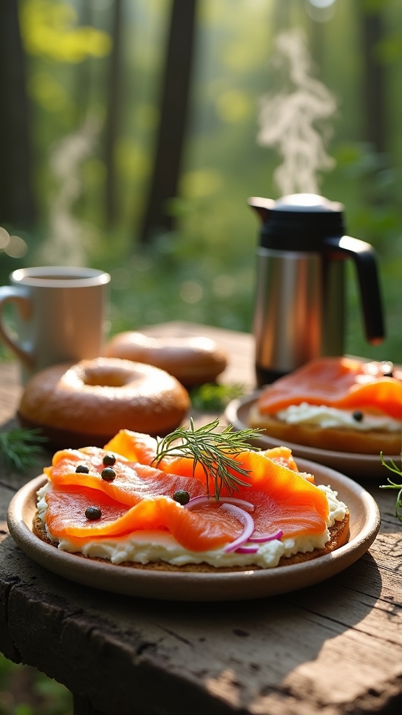 no cook camping breakfast