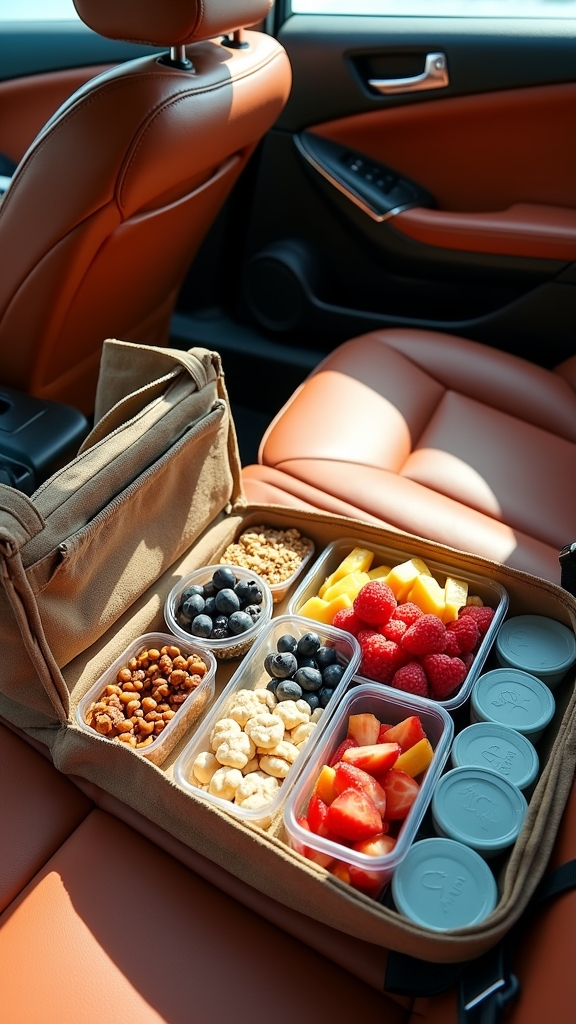 organized snack storage solutions