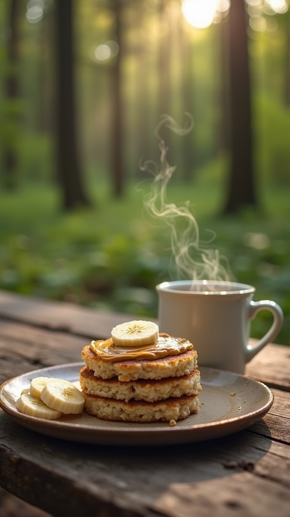 peanut butter banana snack