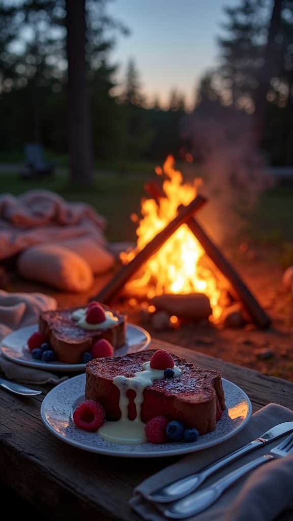 red velvet french toast