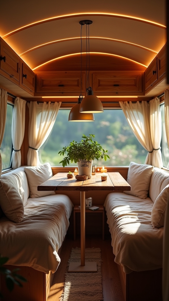 smart lighting for caravans