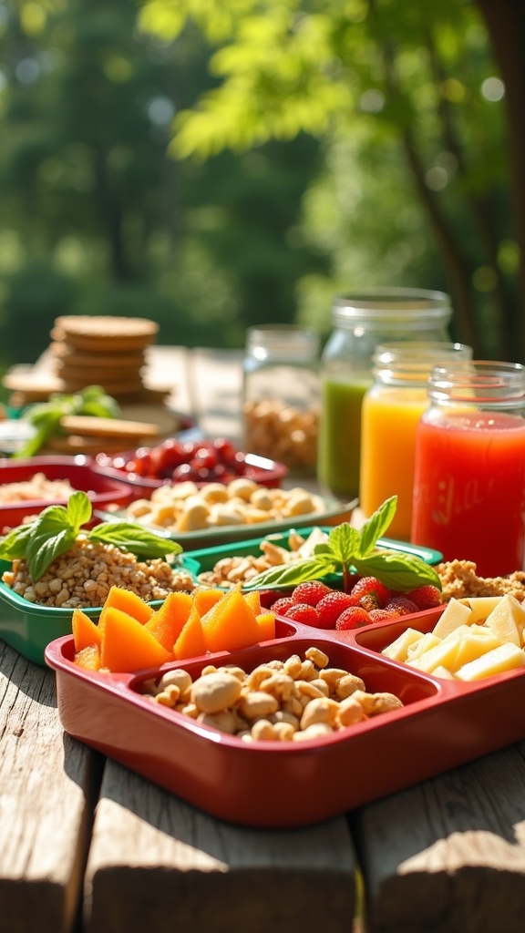snacks by trip duration