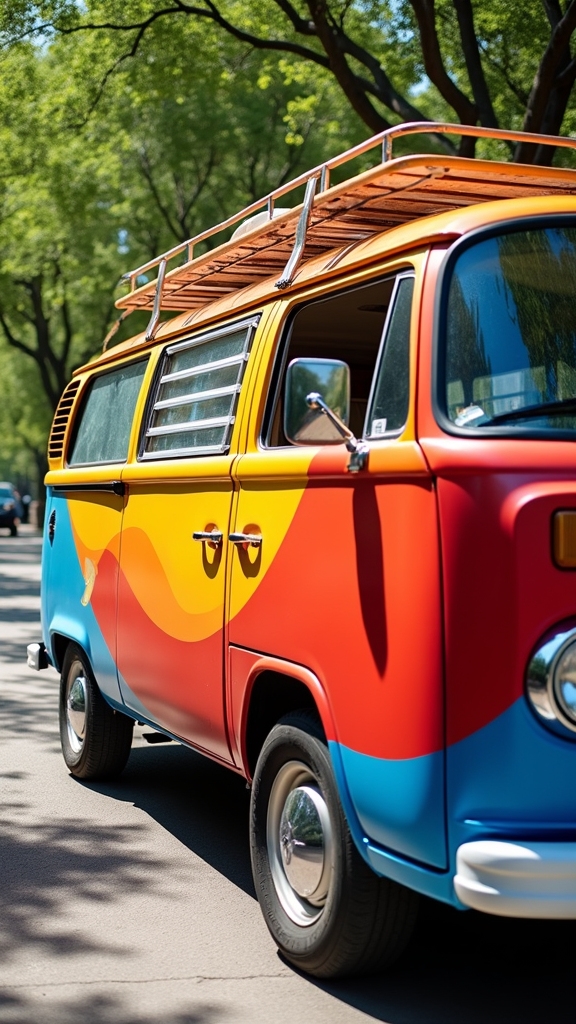 vibrant color palette balance