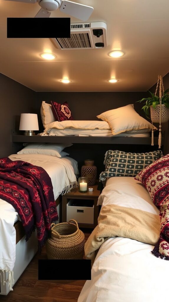 Bohemian-Inspired Retreat With Textured Fabrics and Warm Tones