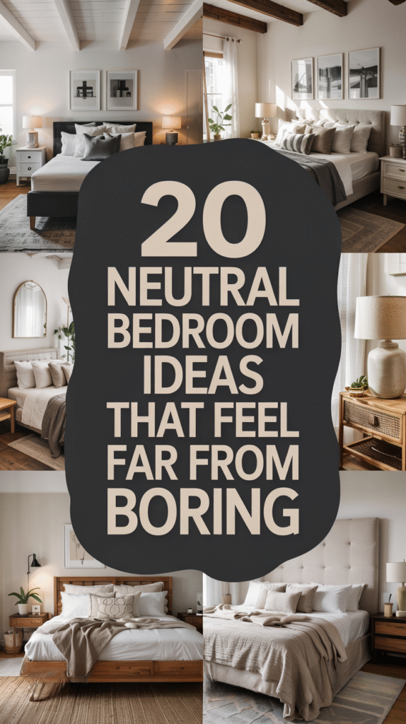 Add Earthy Tones for a Natural, Calming Effect