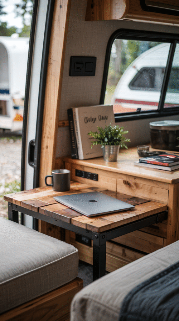 Adding Slide-Under Side Tables for Space Efficiency