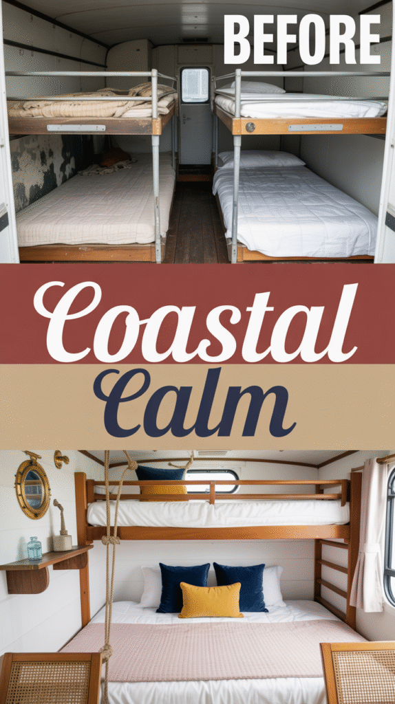 Coastal-Themed Retreat With Nautical Accents