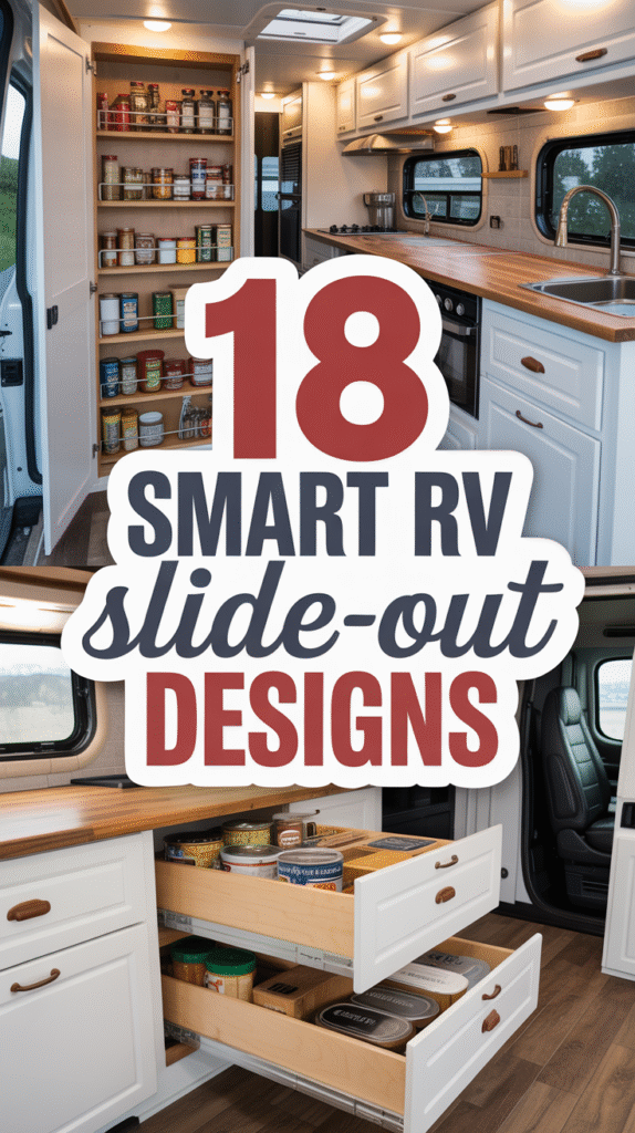 18 DIY Camper Slide-Out Hacks That Make Space Magically Appear