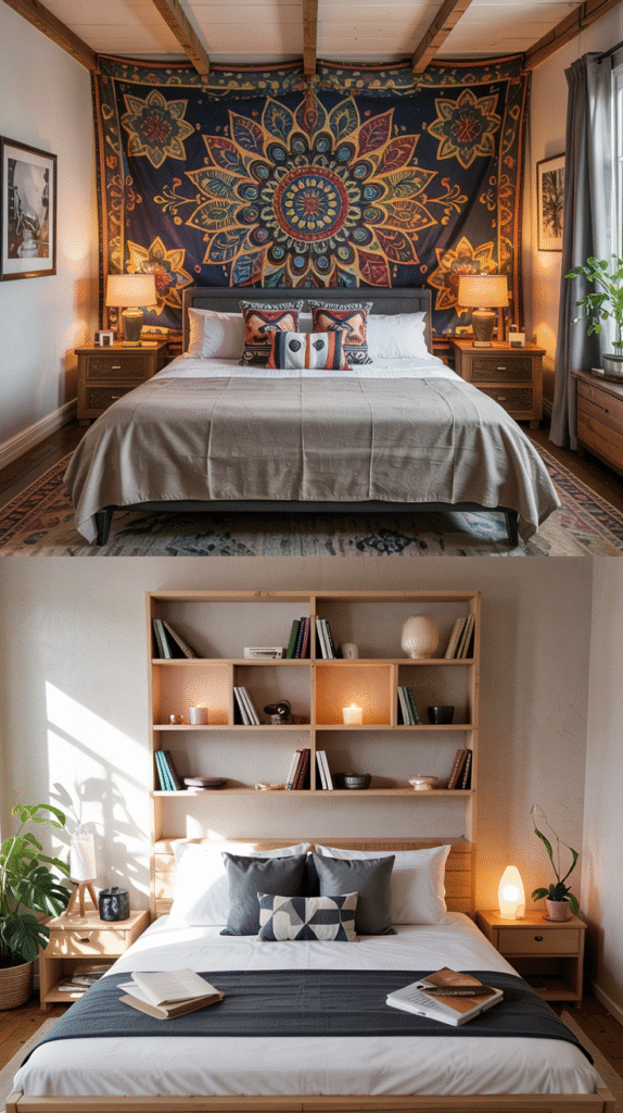 Incorporating Tapestries for a Bohemian Touch