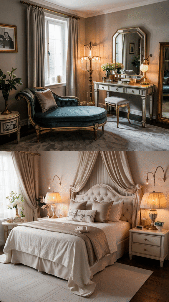 Layering Satin and Velvet Textiles