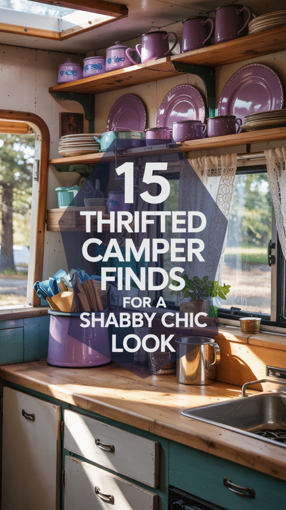 Shabby Chic Camper Interior Ideas - 