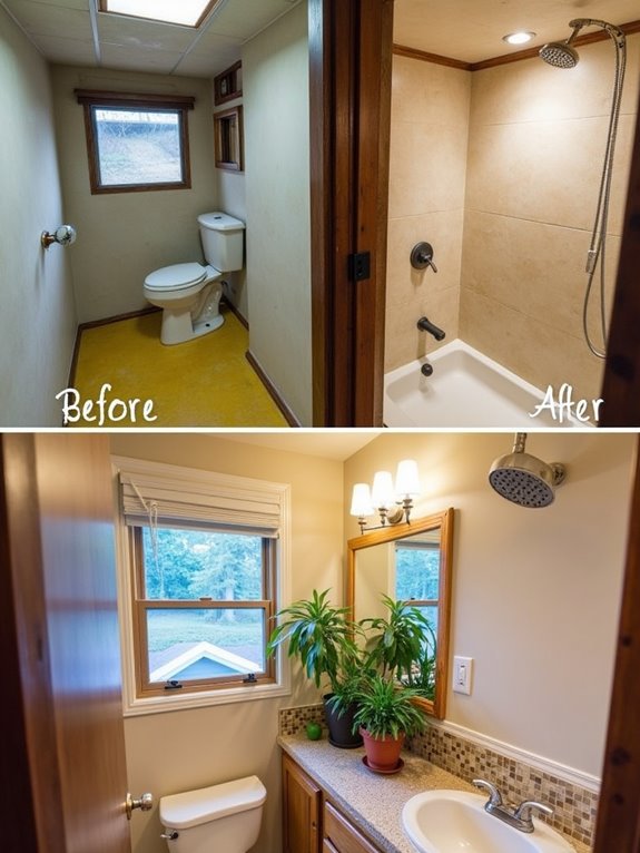 budget friendly spa transformation