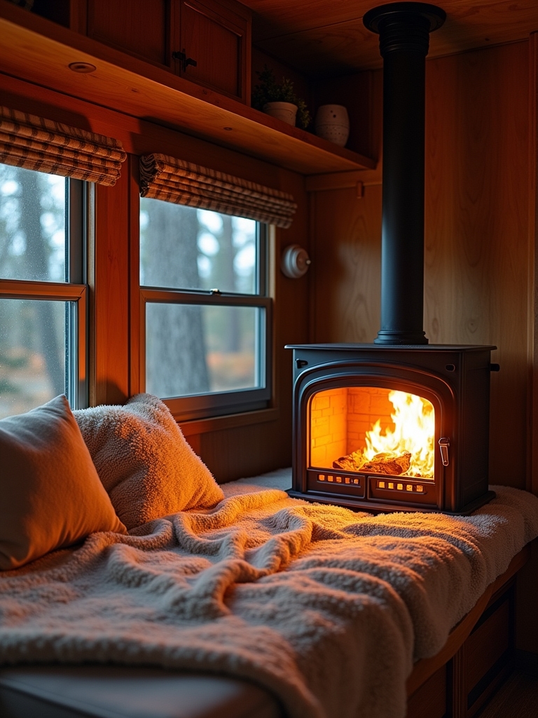 camper fireplace safety measures