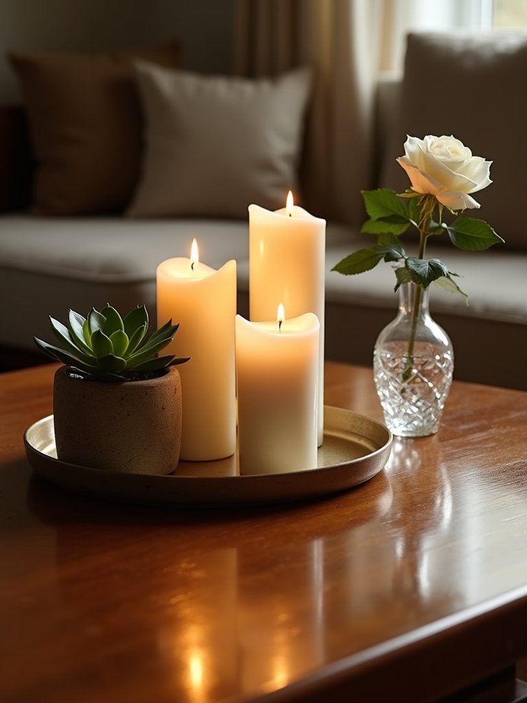 candle groupings for elegance