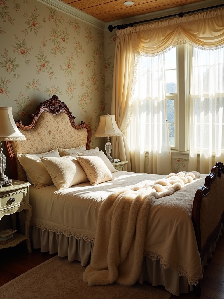 charming ornate vintage beds