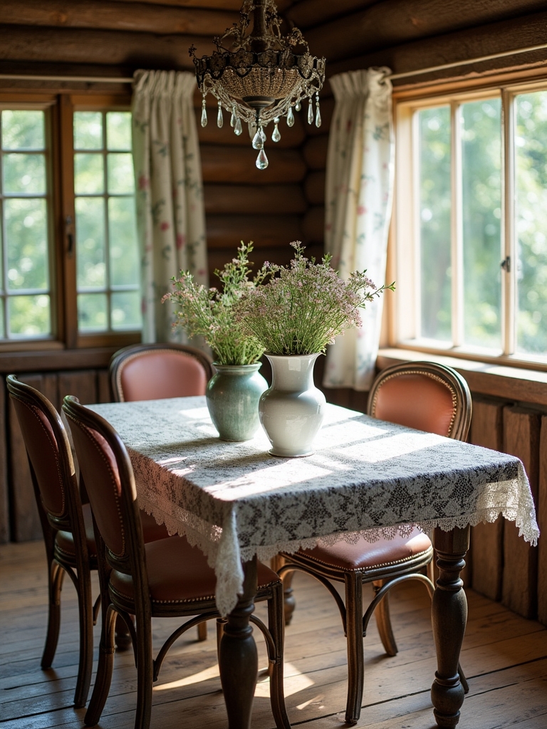 charming vintage cabin aesthetics