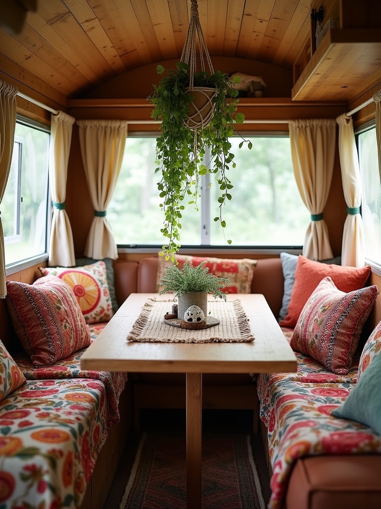 cozy layered textile designs