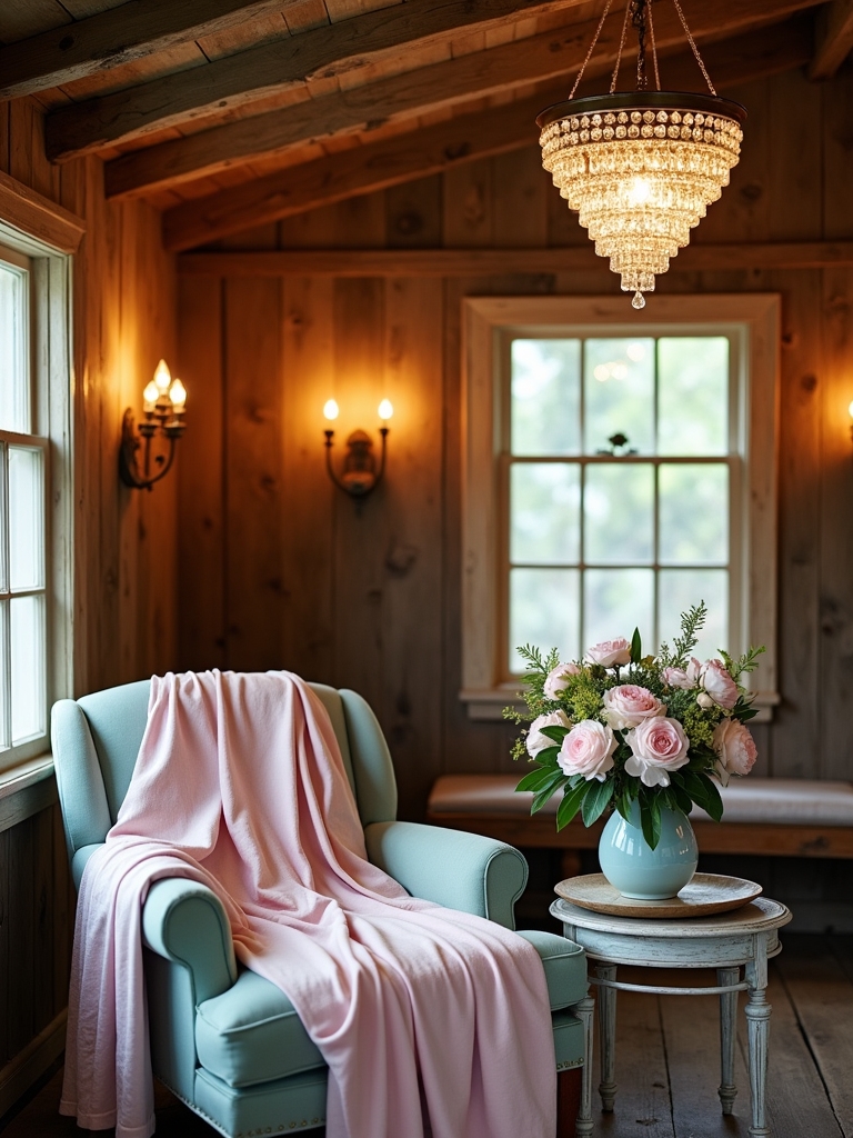 crystal lighting enhances charm