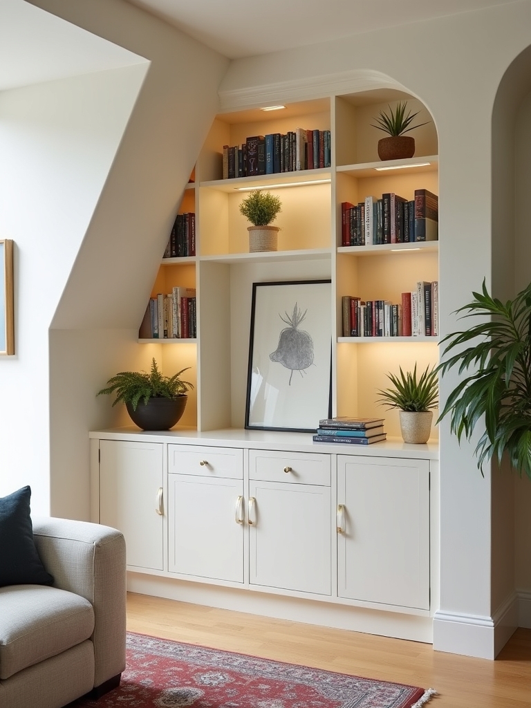 custom built ins for irregularity