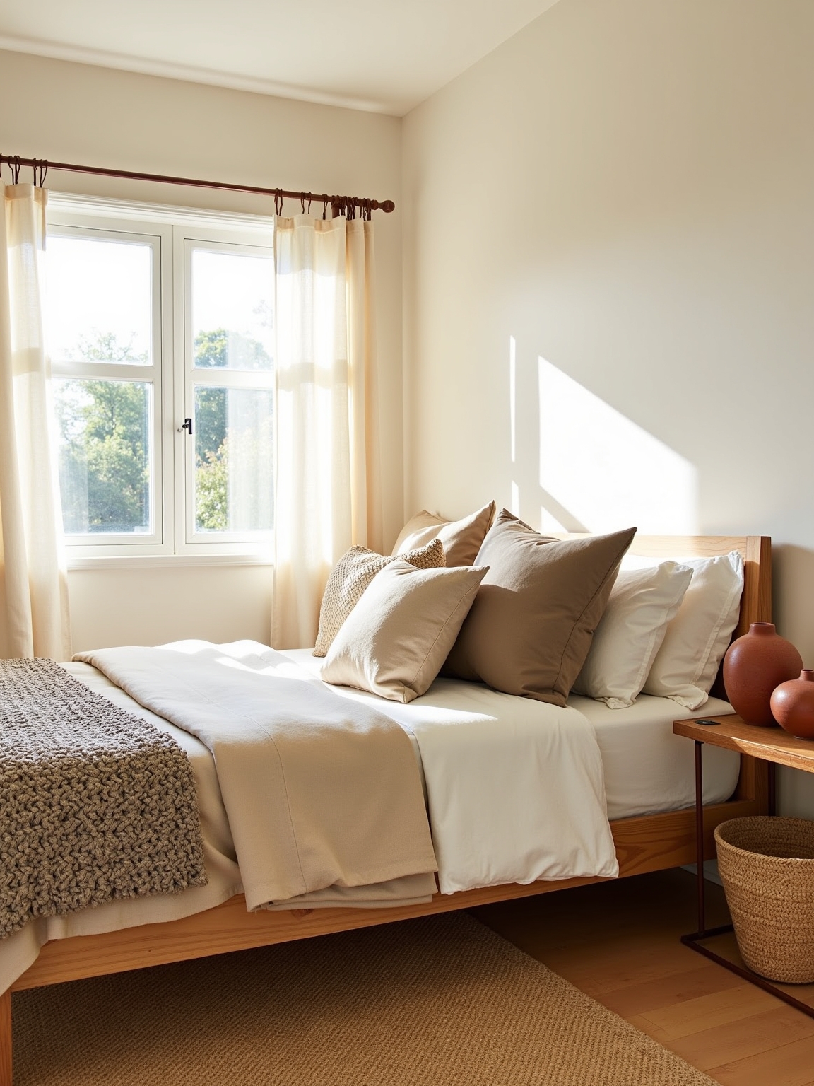 earthy tones for tranquility