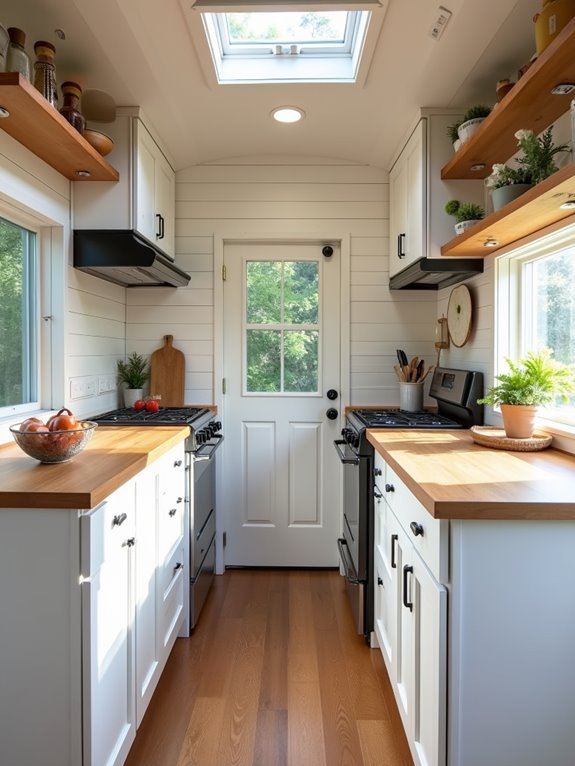 efficient camper kitchen design