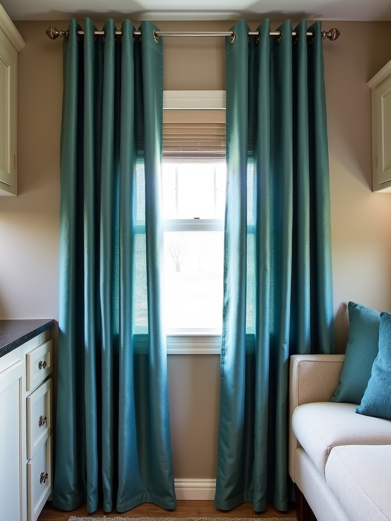 elegant custom window treatments