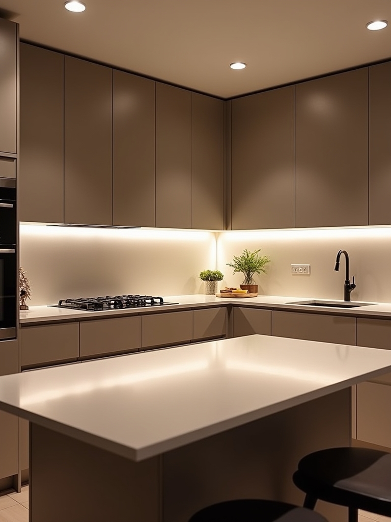 elegant functional lighting integration