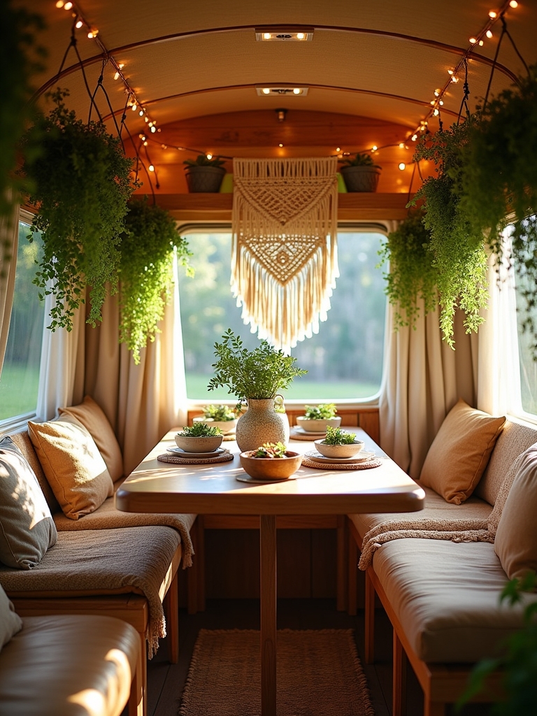 flexible boho camper decor