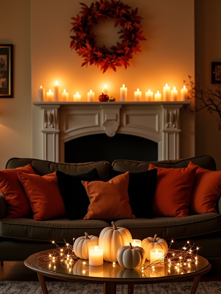 flickering led string lights