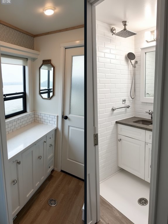 functional bathroom upgrades suggested