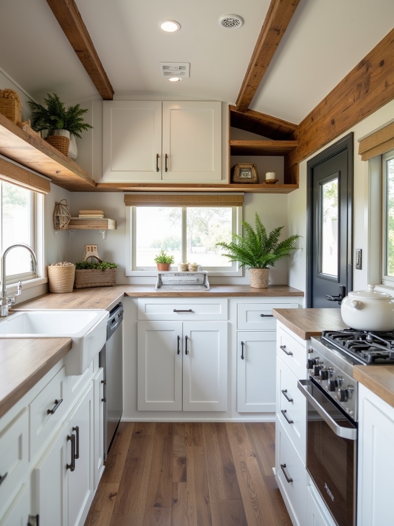 functional rustic storage solutions