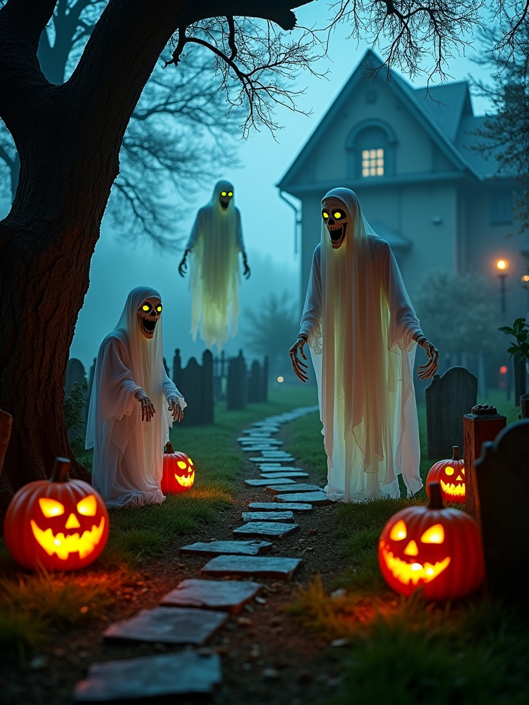 interactive motion triggered scares