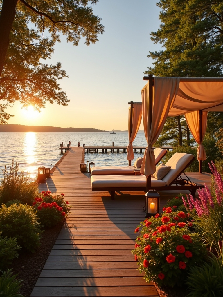 lakeside luxury on budget