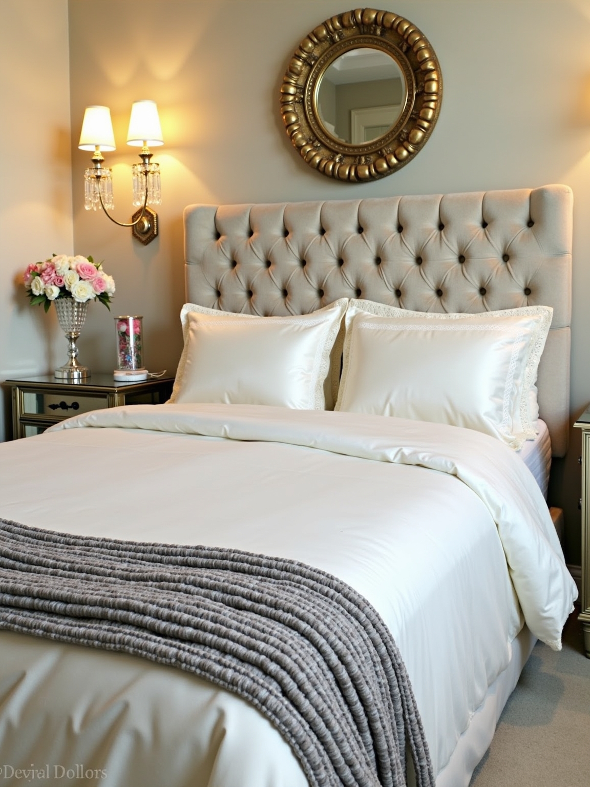 luxurious bedding material choices
