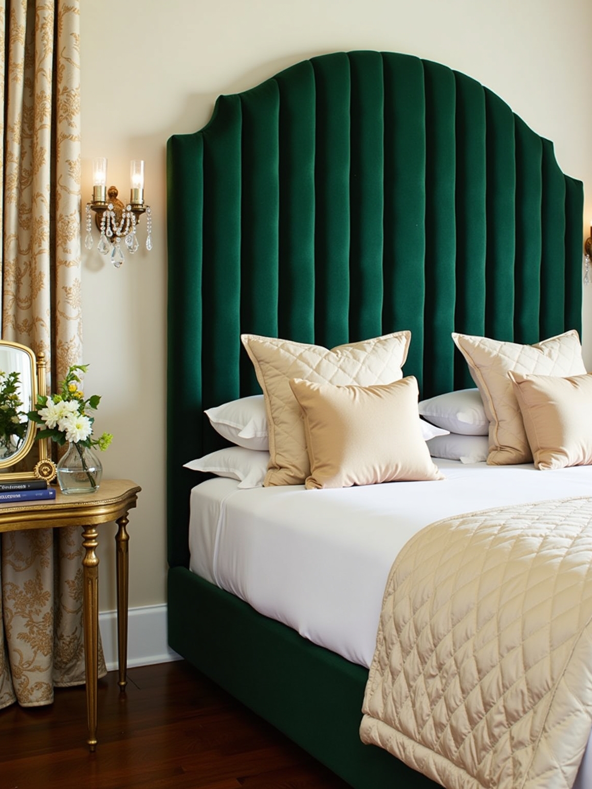 luxurious tufted headboard options