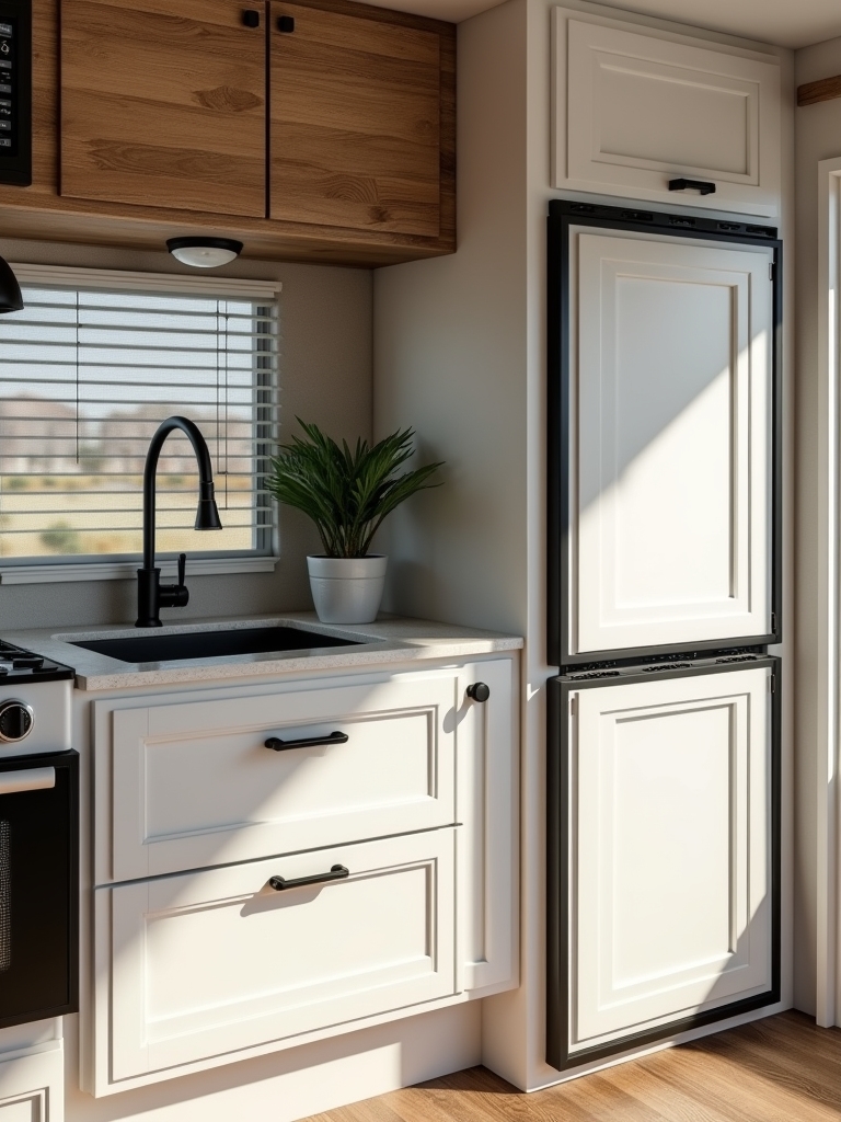 matte black hardware modernization