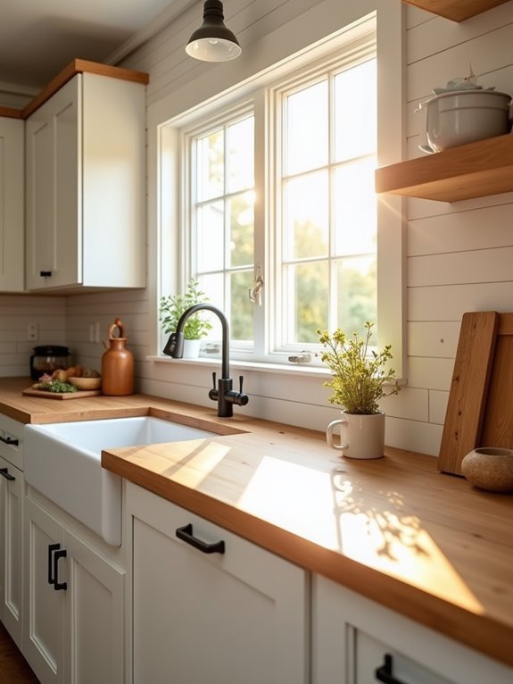 maximize camper kitchen space