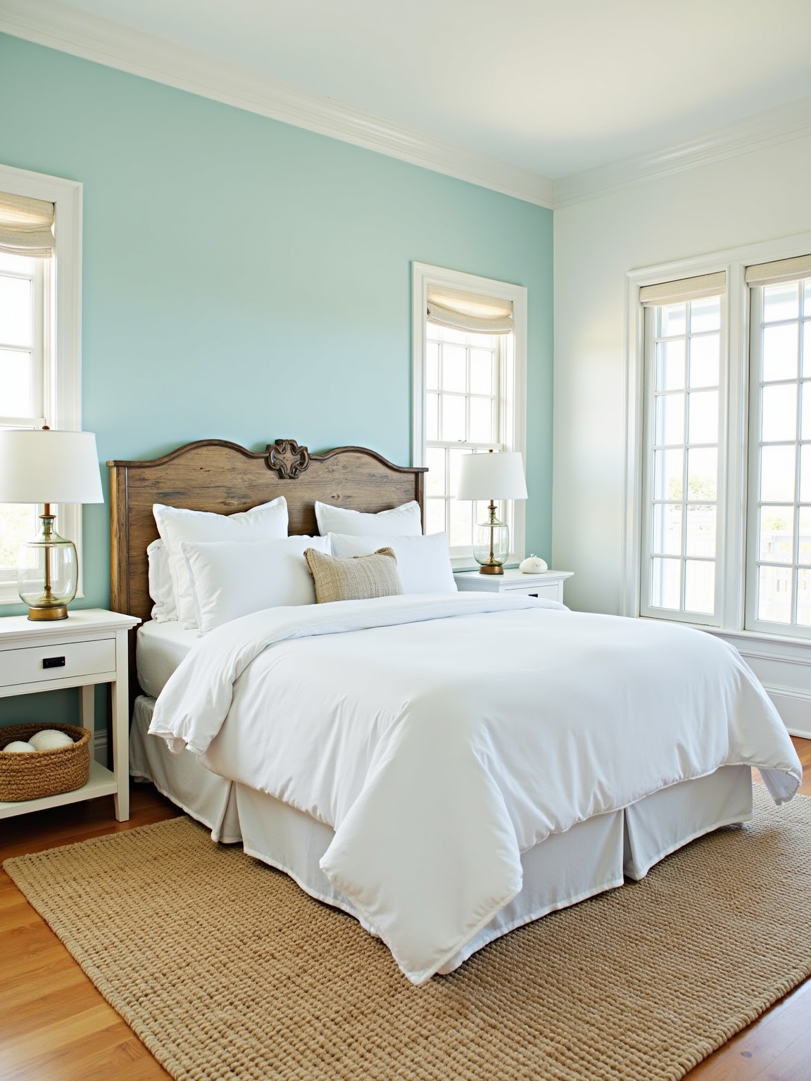 minimalist functional coastal decor