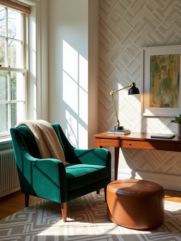 mixing patterns and textures