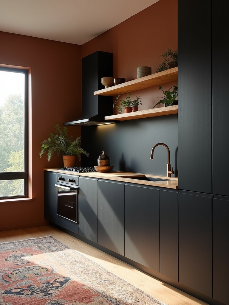 modern rustic kitchen elegance