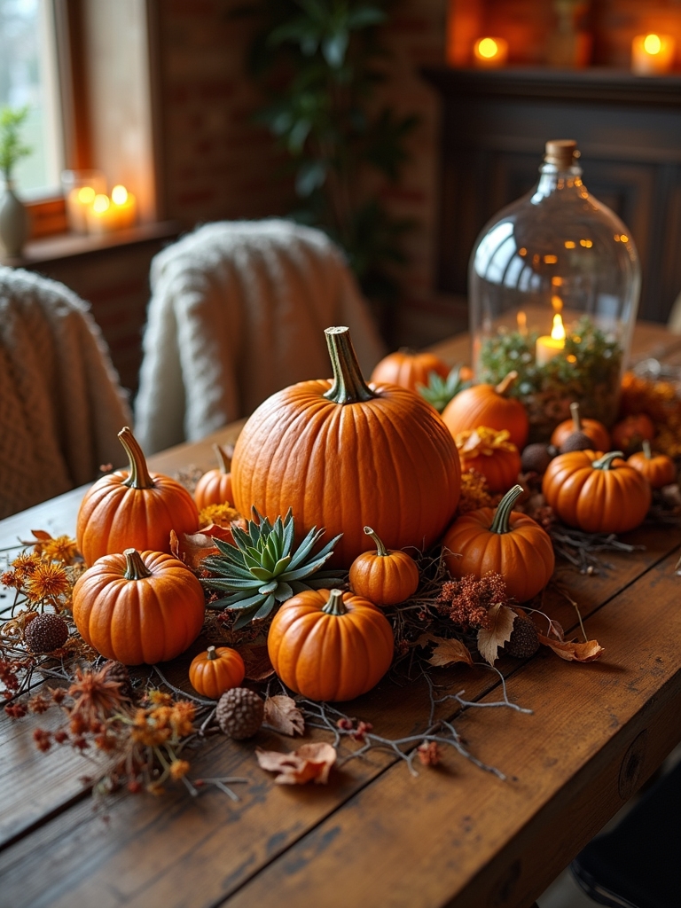 natural halloween centerpieces creativity