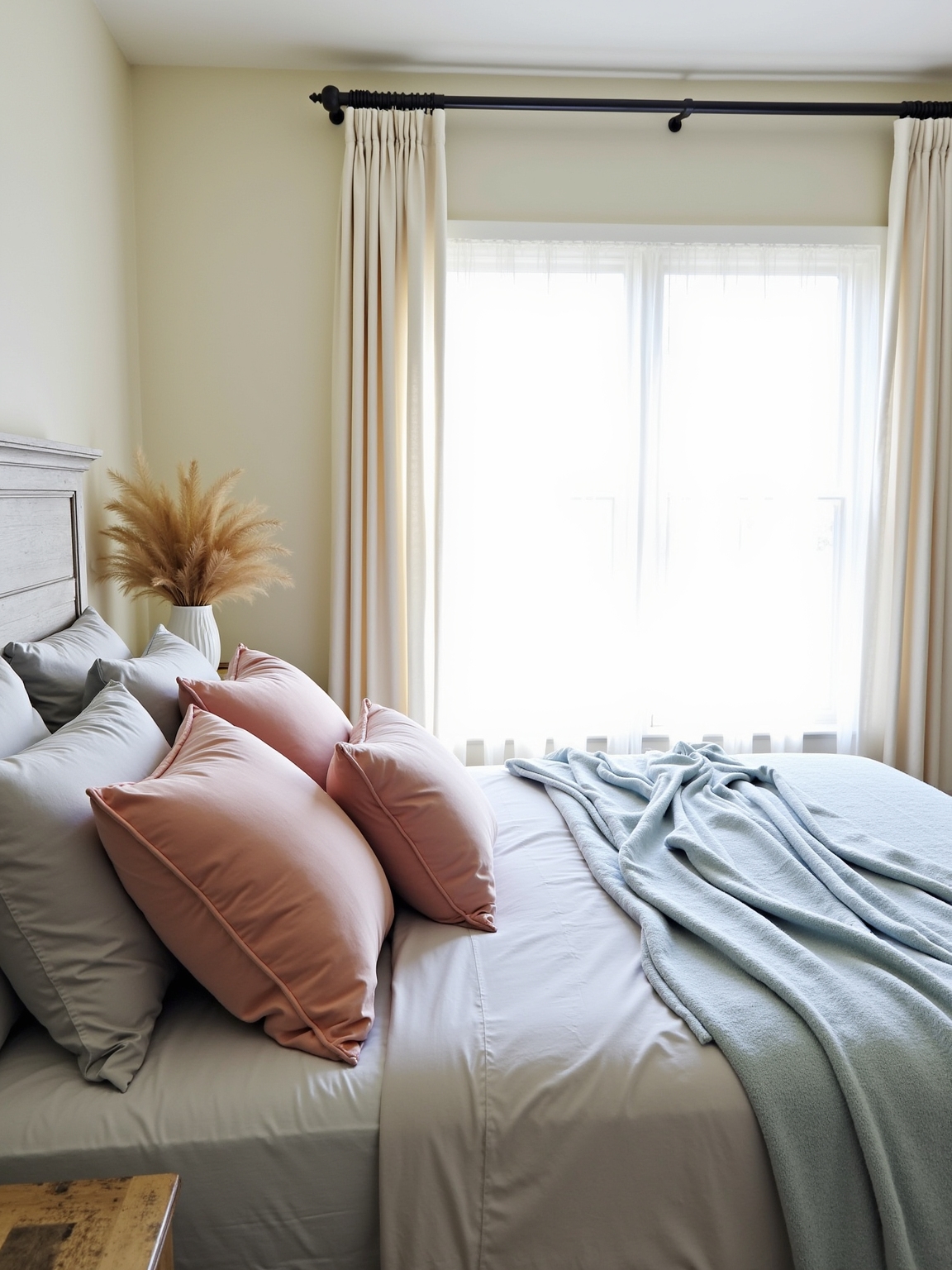 pastel accents with neutrals