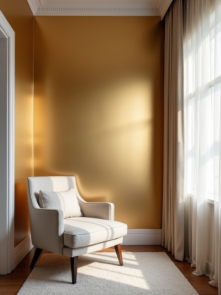 reflective wallpapers enhance spaces