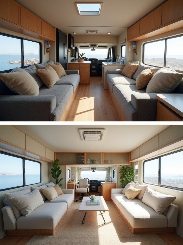 remove sofa for space