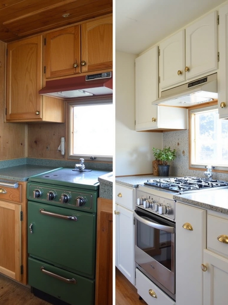 revitalize camper kitchen elements