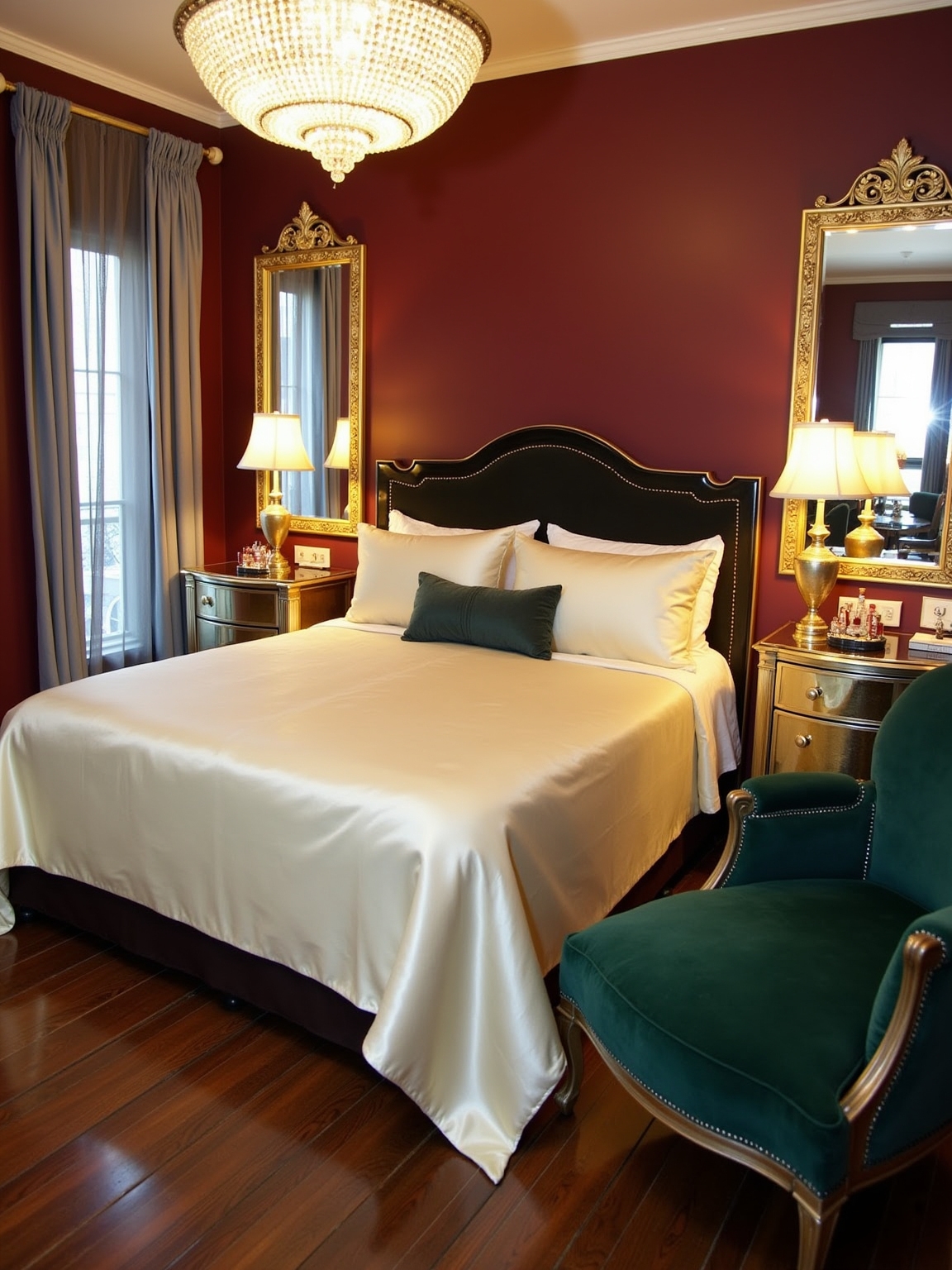 rich velvets and jewel tones