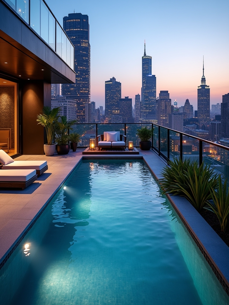 rooftop luxury with views